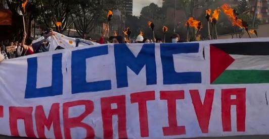 Represion protestas Unicolmayor