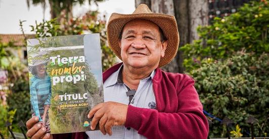 Casi 4.000 víctimas del conflicto han recibido titulación de predios