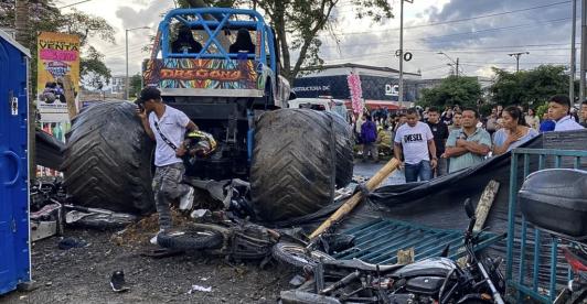 Accidente en evento automovilístico en Popayán, Cauca deja tres muertos y 40 heridos