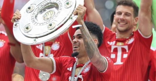 Luis Díaz, campeón de la Bundesliga con el Bayern Múnich