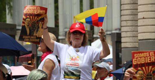 Marchas del 1 de mayo en Bogotá: asÍ Colombia conmemora el Día del Trabajo