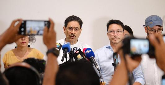 Carlos Caicedo anunció su adhesión a la campaña de Iván de Cepeda