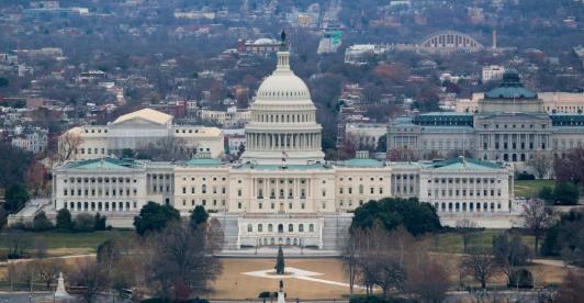 Tiroteo cerca de la Casa Blanca. / Foto: AFP.