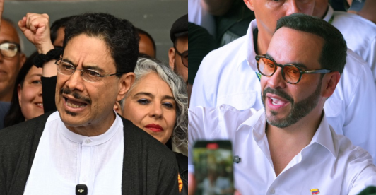Iván Cepeda y Abelardo de la Espriella: segunda vuelta presidencial