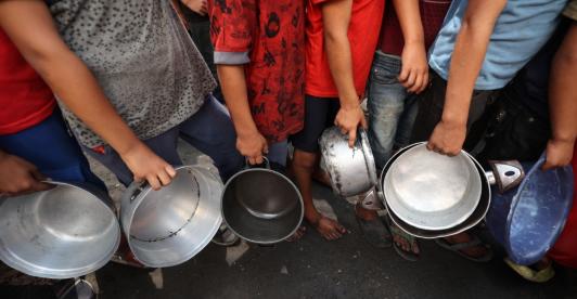 Día mundial en contra del hambre. / Foto: AFP.