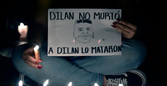 Dilan Cruz. / Foto: AFP.