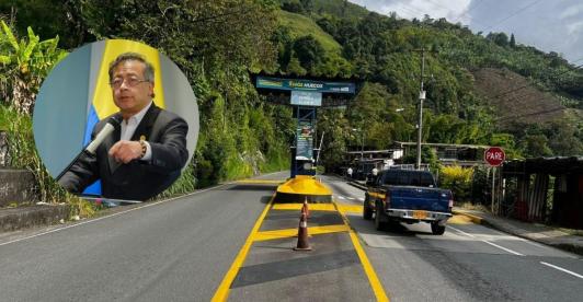 Gobierno del presidente Petro reduce peajes en Caldas de 18.000 a 700 pesos 