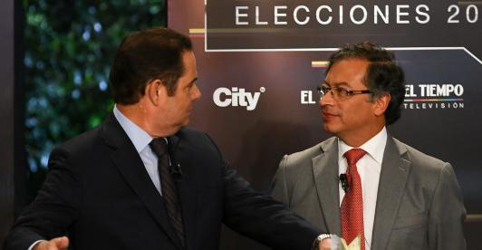 El Pdte. Petro y dirigentes despiden a Germán Vargas Lleras