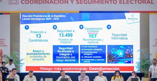 Elecciones presidenciales: despliegan 400 mil efectivos