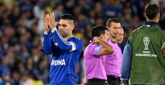 Falcao García en Millonarios. / Foto: AFP.