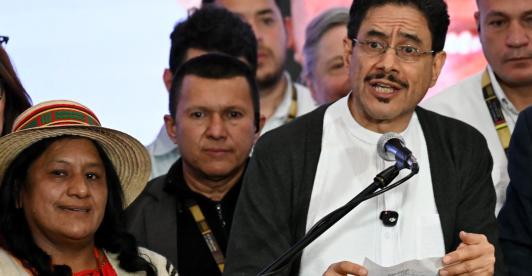 Iván Cepeda. / Foto: AFP.