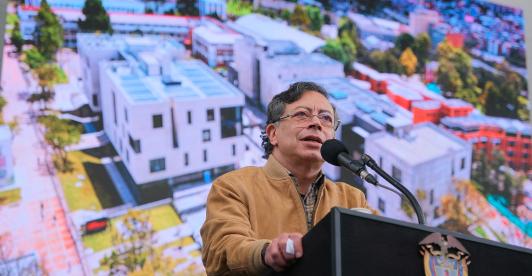Pdte. Petro entregó edificio de Artes de la Universidad Nacional