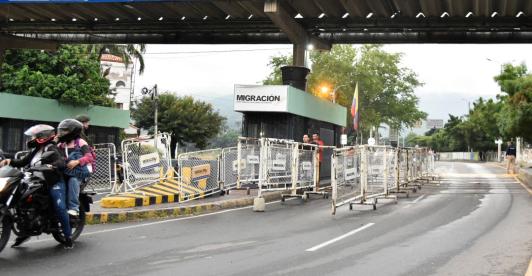 Puente internacional Francisco de Paula Santander. / Foto: AFP.