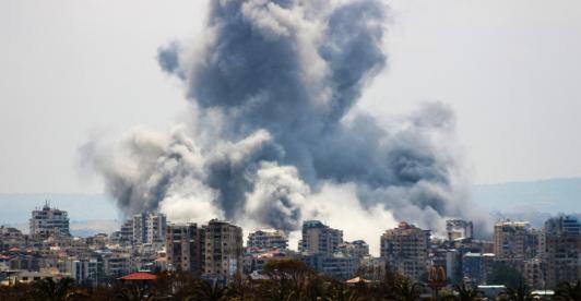 Ataques de Israel a El Líbano. / Foto: AFP.