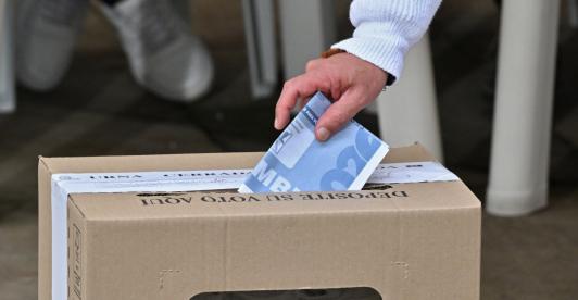 Cancillería sobre elecciones. / Foto: AFP.