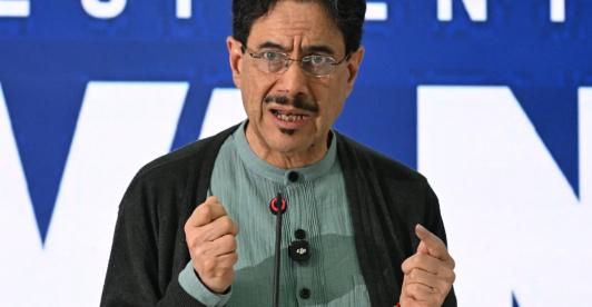 Iván Cepeda anuncia reclamaciones. / Foto: AFP.