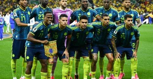 Selección Colombia en el Mundial. / Foto: AFP.