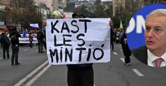 La desaprobación a Kast supera el 53% y su gobierno pierde terreno en el ranking regional