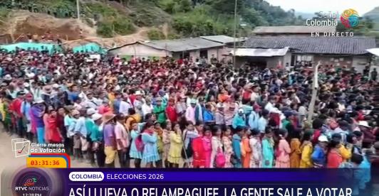 Elecciones presidenciales: masiva movilización en zonas rurales