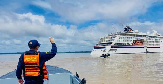 Entre enero y marzo, Colombia registró 103 recaladas de cruceros