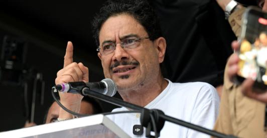 Iván Cepeda sobre el diálogo. / Foto: AFP.