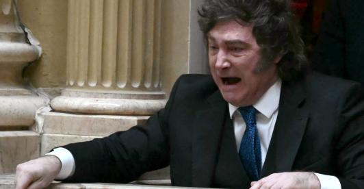 Javier Milei. / Foto: AFP.