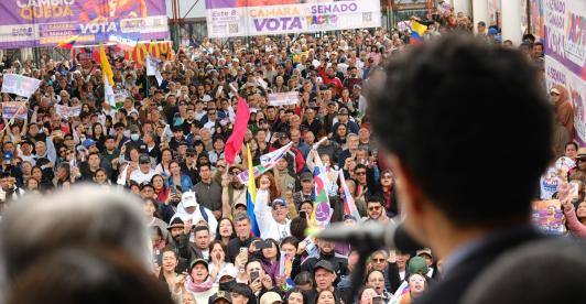 "El Pacto Histórico se consolida como la principal fuerza política del país": Iván Cepeda Castro