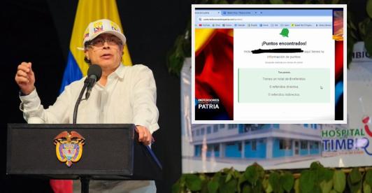 Petro sobre denuncias en Nariño. / Fotos: Presidencia y Miguel Ángel del Río.