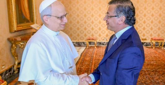 Petro y el Papa León XIV se reunirán en el Vaticano