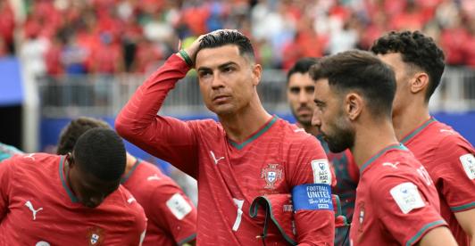Cristiano Ronaldo. / Foto: AFP.