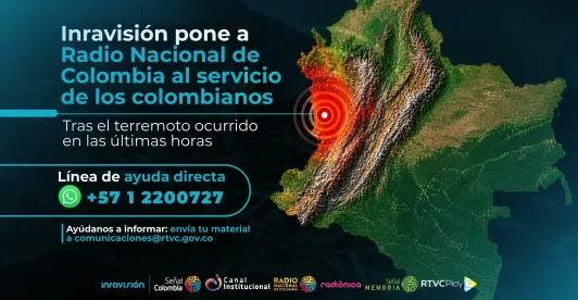 El Sistema de Medios Públicos pone al servicio ciudadano las frecuencias de la Radio Nacional para apoyar a los afectados por el terremoto