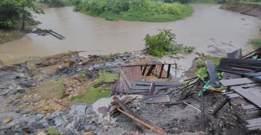 Lluvias e inundaciones en Chocó.