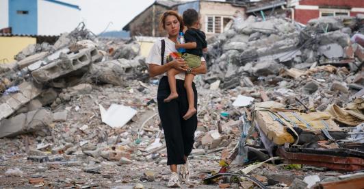 Día Mundial de la Fotografía: las imágenes que deja el terremoto en Colombia