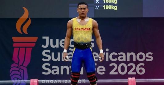 Colombia sigue de oro Duván Ferrer conquista Santa Fe 2026 en levantamiento de pesas