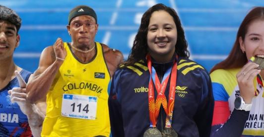 Colombia hace historia en los Juegos Suramericanos con un total de 192 medallas