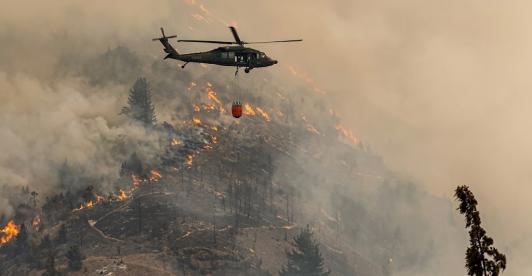 Incendios en Villa de Leyva cumplen cuatro días activos y arrasan 1.200 hectáreas