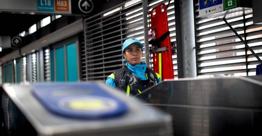 Van más de 300 guardas de TransMilenio agredidos en lo que va de 2026