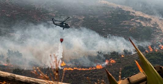 Villa de Leyva en alerta máxima: más de 250 socorristas combaten contra el incendio forestal