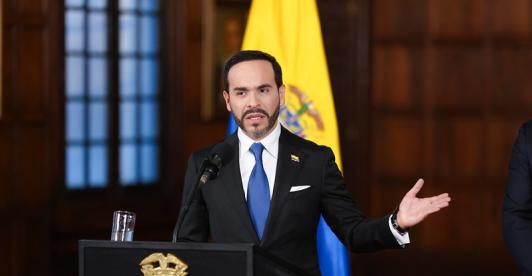 Presidente De La Espriella expresa solidaridad con Panamá tras fuerte sismo