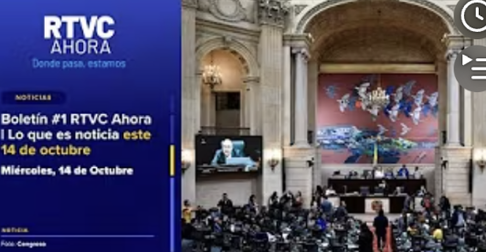Boletín #1 RTVC Ahora | Lo que es noticia este 14 de octubre