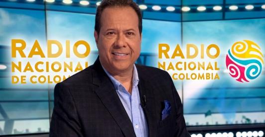 Javier Fernández, “El Cantante del Gol”, regresa a narrar el fútbol colombiano en Radio Nacional de Colombia