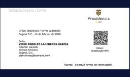 Presidencia desmiente a Revista Semana por Contratos con RTVC.