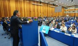 Presidente Petro en Viena. / Foto: X de Gustavo Petro.