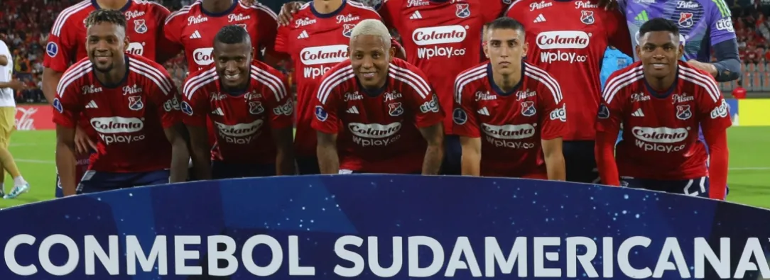 Independiente Medellín goleó 4-0 a Always Ready en la Sudamericana. / Foto: AFP.