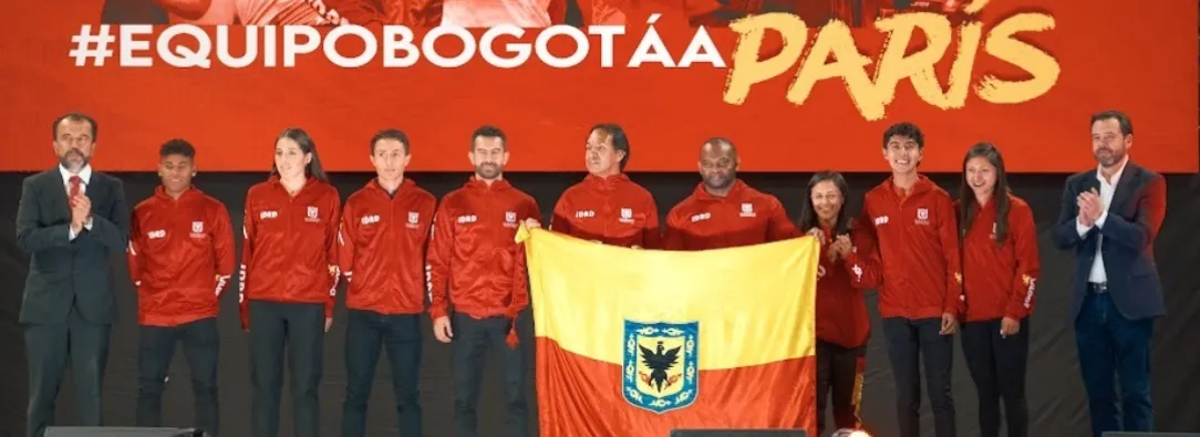 Deportistas bogotanos para Olímpicos para París. / Foto: IDRD. 