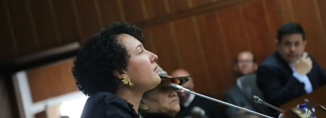 Senadora Isabel Zuleta sobre reelección. 