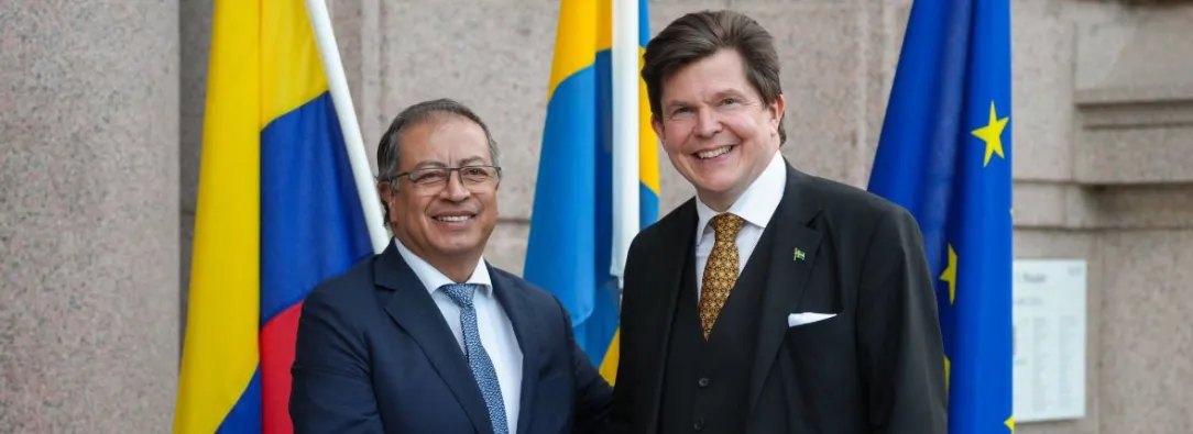 Así avanza la agenda internacional del presidente Gustavo Petro en Suecia y Suiza
