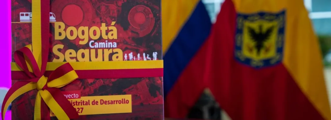 Plan Distrital de Desarrollo Bogotá Camina Segura. / Foto: Alcaldía.