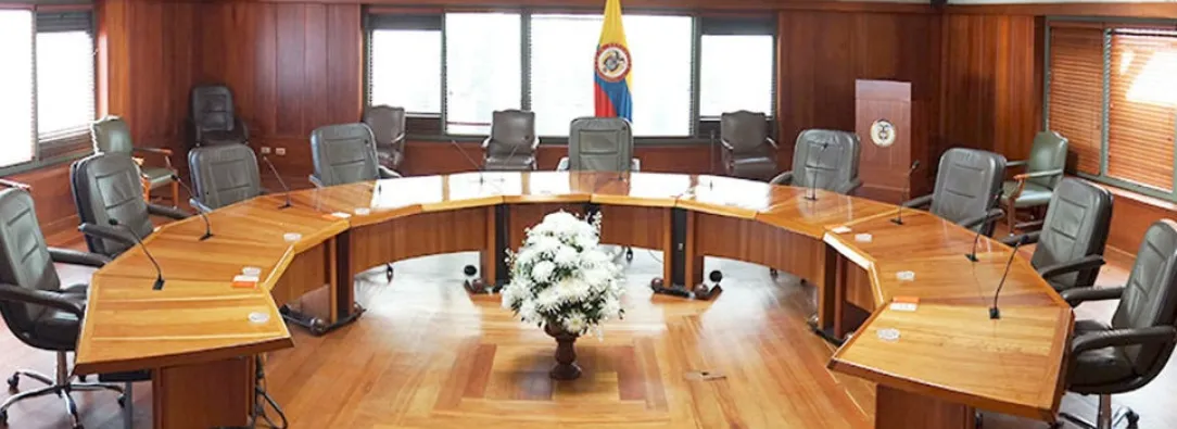 Sede de la Corte Constitucional en Bogotá, Colombia.