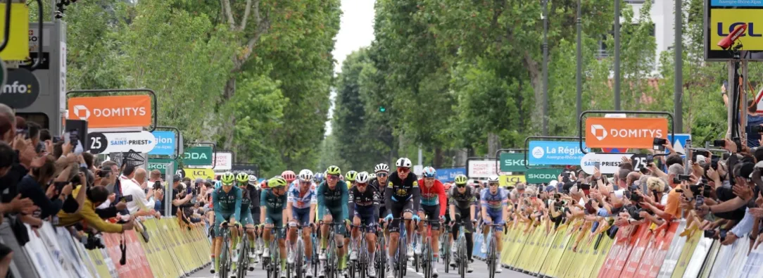 Etapa 5 del Criterium Dauphiné. / Foto: AFP.